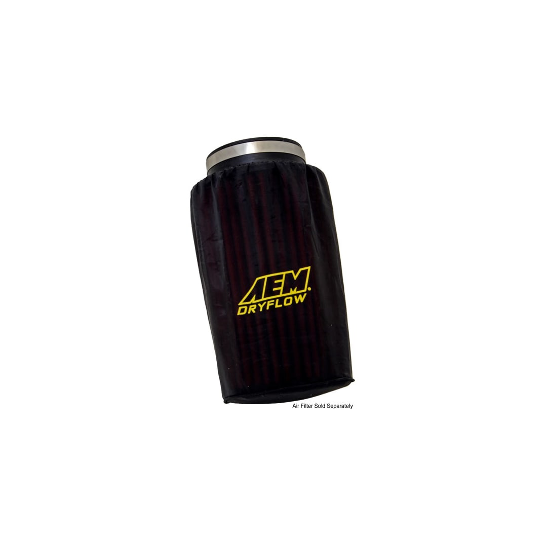 AEM Induction, AEM DryFlow Pre-Filter Air Filter Wrap (6in Base 5.25in Top 9in Tall) Universal | 1-4001