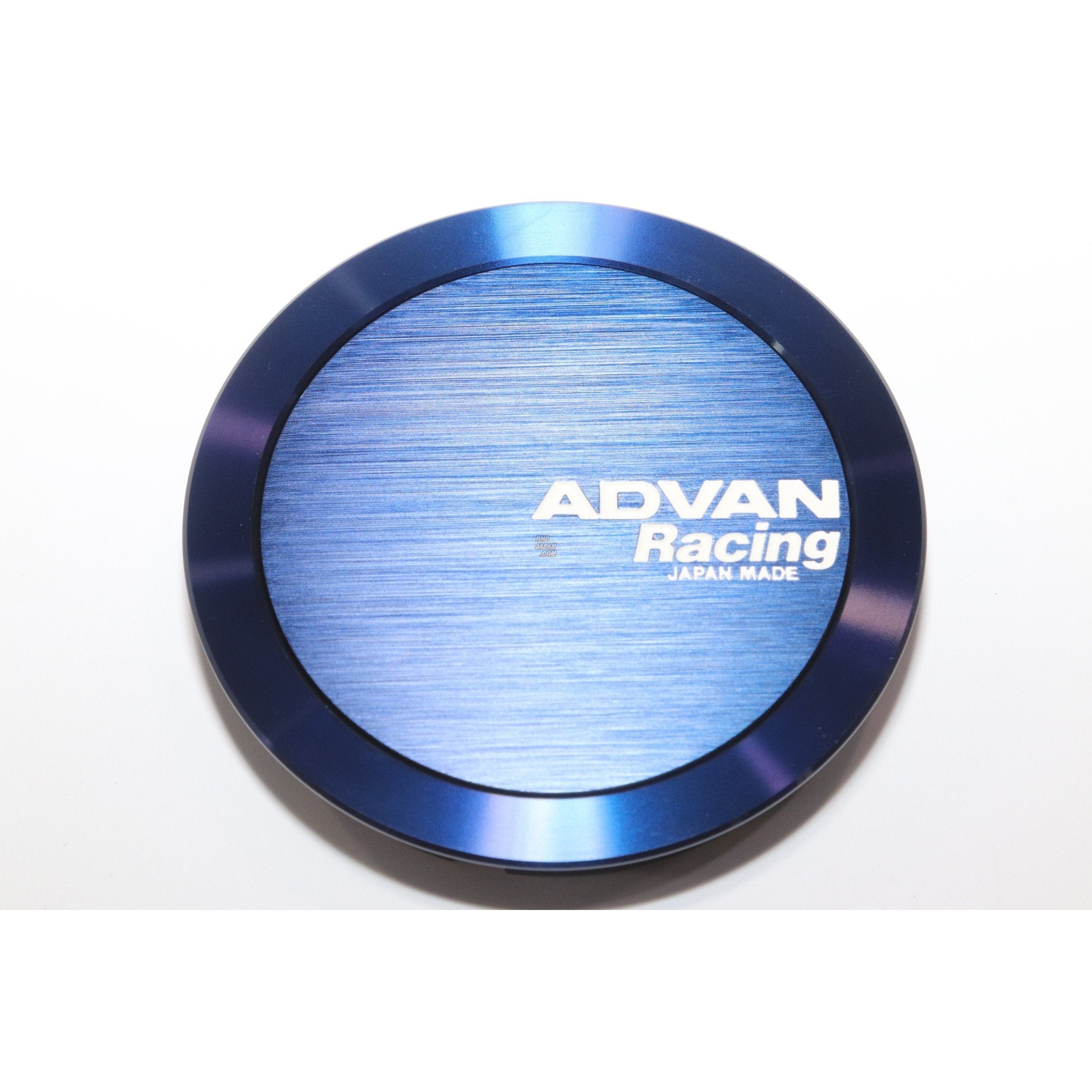 Advan, Advan 63mm Full Flat Centercap - Blue Anodized - Universal  (V2083)