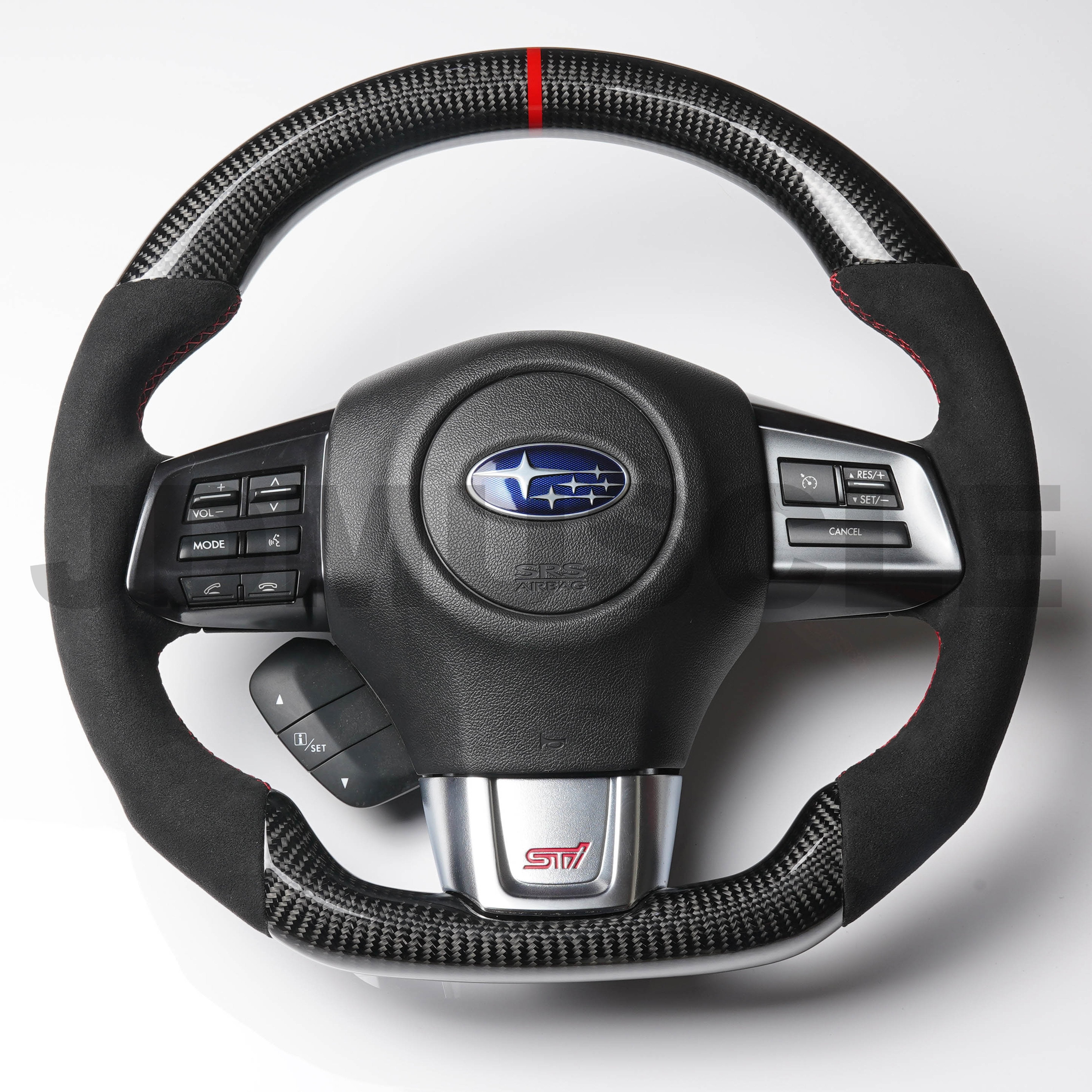 JDMuscle, JDMuscle Custom Carbon Fiber Steering Wheel for 2015+ WRX/STI